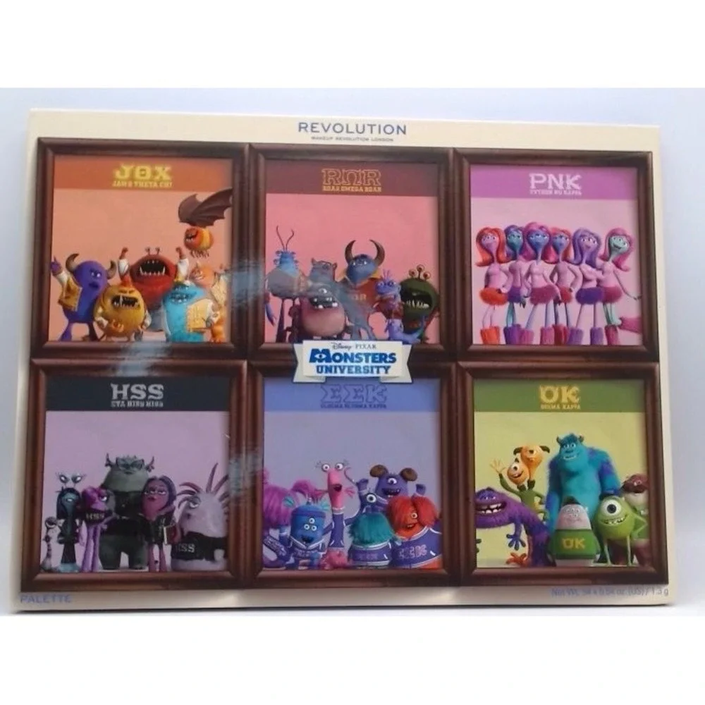 Revolutio -Disney Pixar, Monsters UniversityFraternity and Sorority Palette,BNIB
